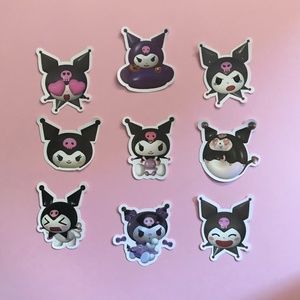 Sanrio Kuromi 3D stickers 9 set